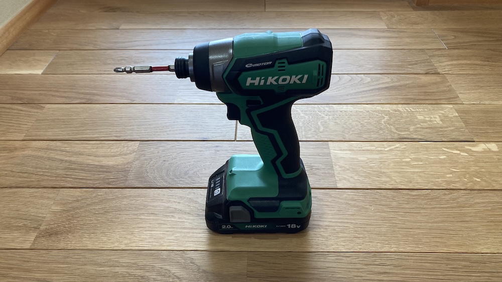 HiKOKIのインパクトドライバー